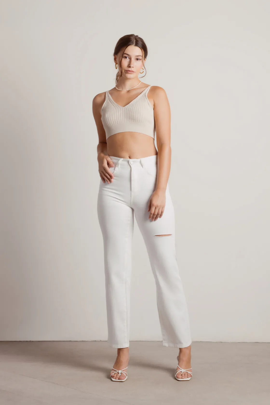 Tobi Castle Heights Straight Leg Jeans -