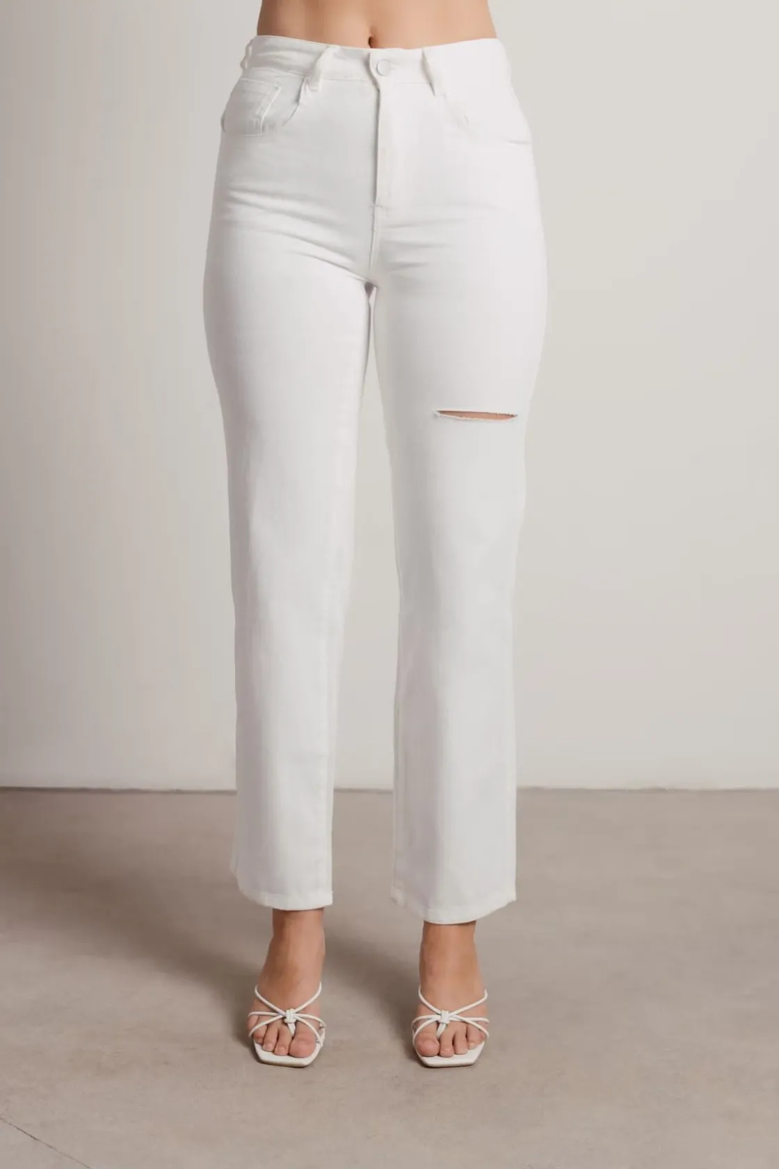 Tobi Castle Heights Straight Leg Jeans -