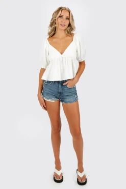 Tobi Cataleya Sweetheart Blouse -