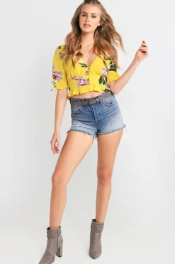 Tobi Catching Feelings Floral Blouse -