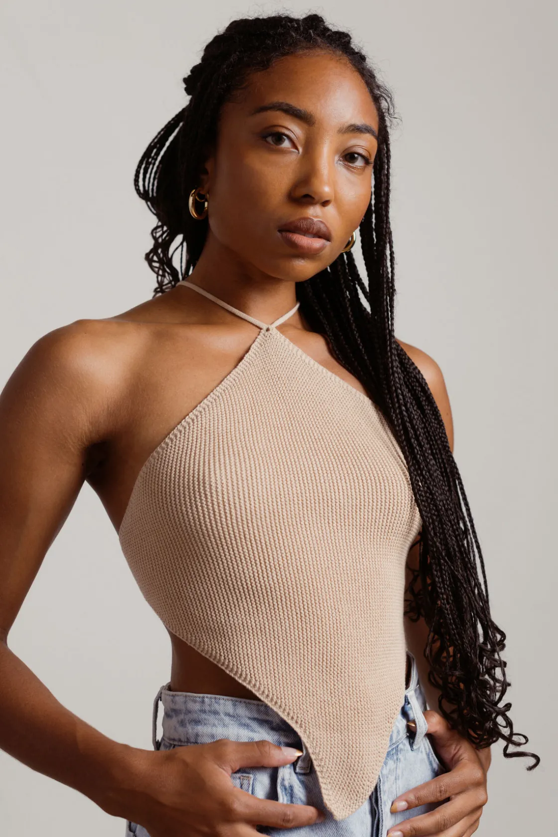 Tobi Celestine Crochet Top - Lime