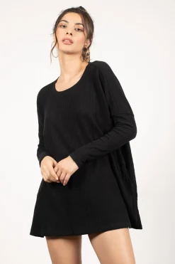Tobi Celia Ribbed Sweater Dress -