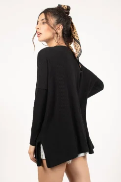 Tobi Celia Ribbed Sweater Dress -