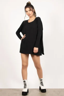 Tobi Celia Ribbed Sweater Dress -
