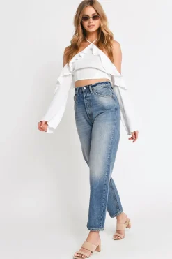 Tobi Celine Crop Top - Wine