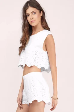 Tobi Celine Tank Top - White