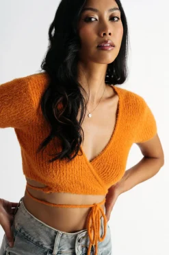 Tobi Center Stage Crop Top - Blue