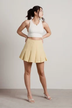 Tobi Chiba Pleated Tennis Skirt -