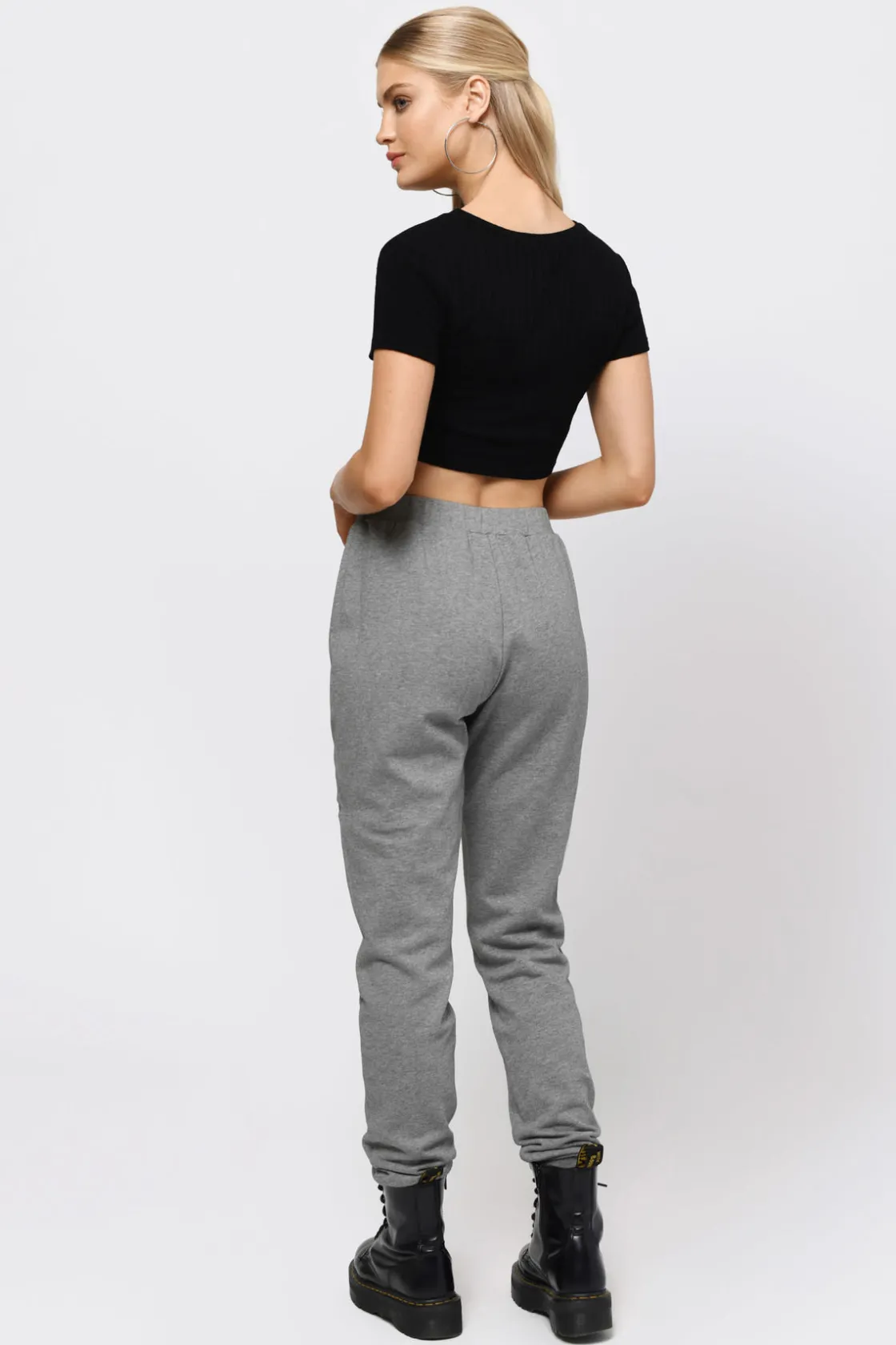 Tobi Chilled Jogger Pants - Heather Grey