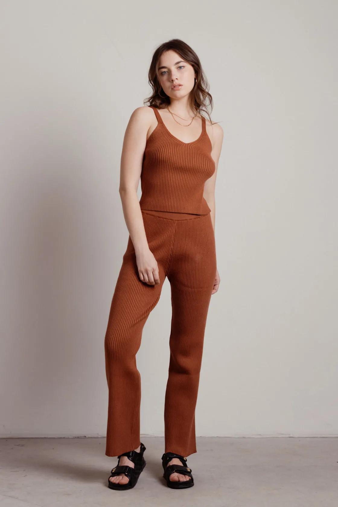 Tobi Chosen One Sweater Top And Pants Lounge Set -