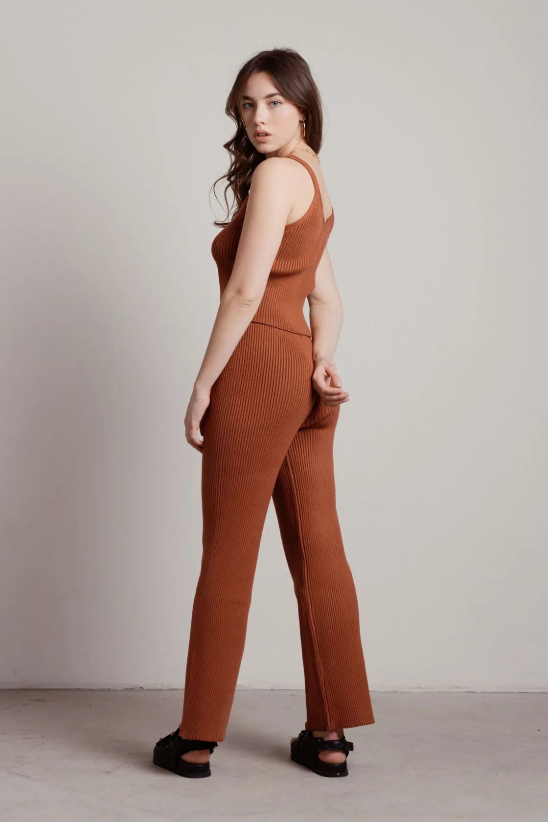 Tobi Chosen One Sweater Top And Pants Lounge Set -