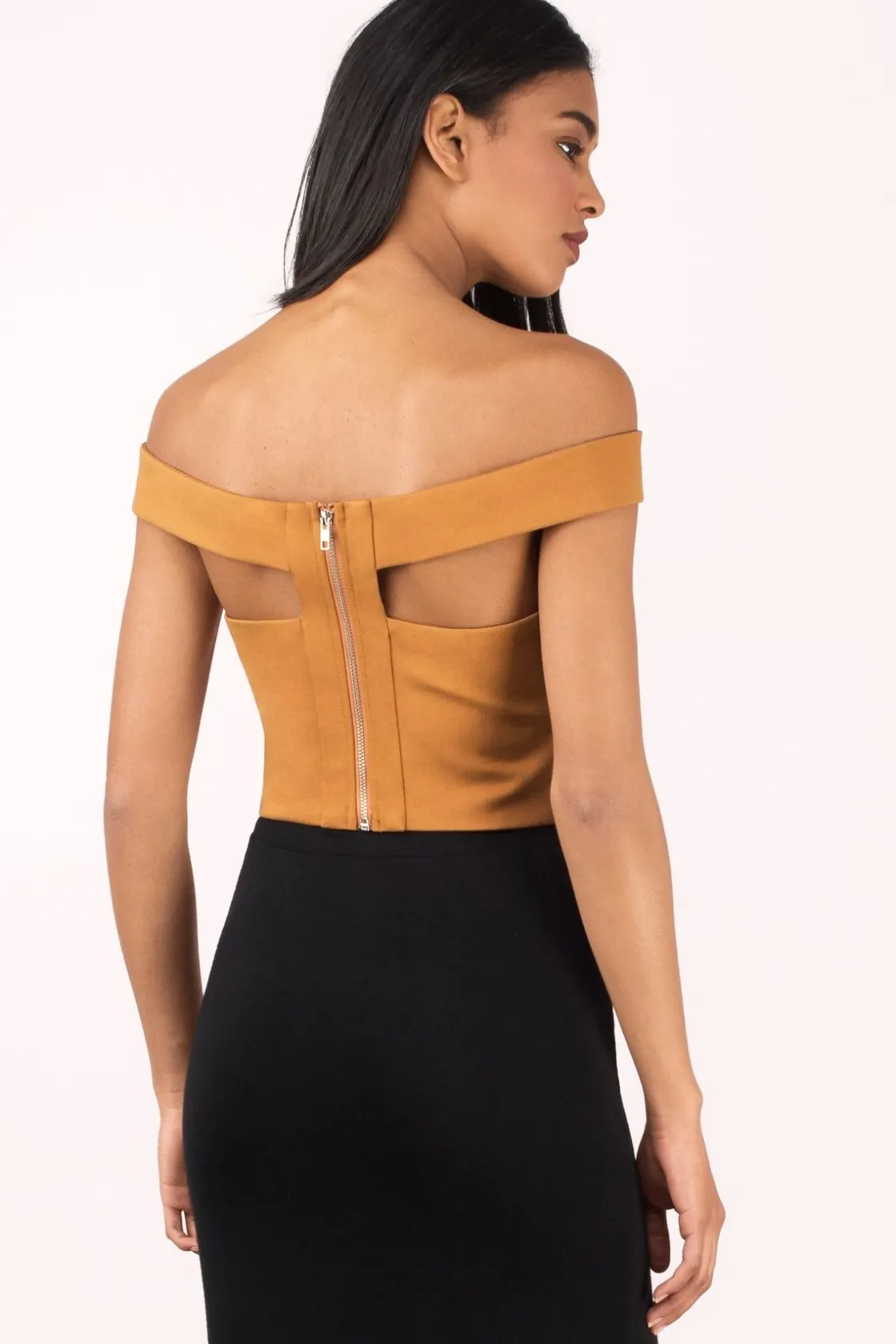 Tobi Claudia Crop Top - White