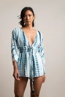 Tobi Cosette Plunging Romper -