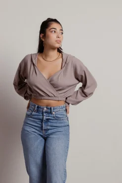 Tobi Coti Ribbed Hoodie -
