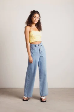 Tobi Countless Memories Crop Top - Ivory