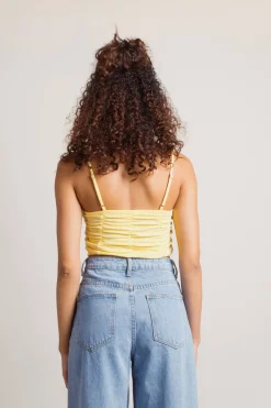 Tobi Countless Memories Crop Top - Ivory