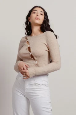 Tobi Cozette Diagonal Sweater -