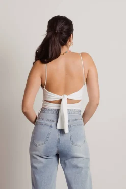 Tobi Crash Into You Crop Top - Olive