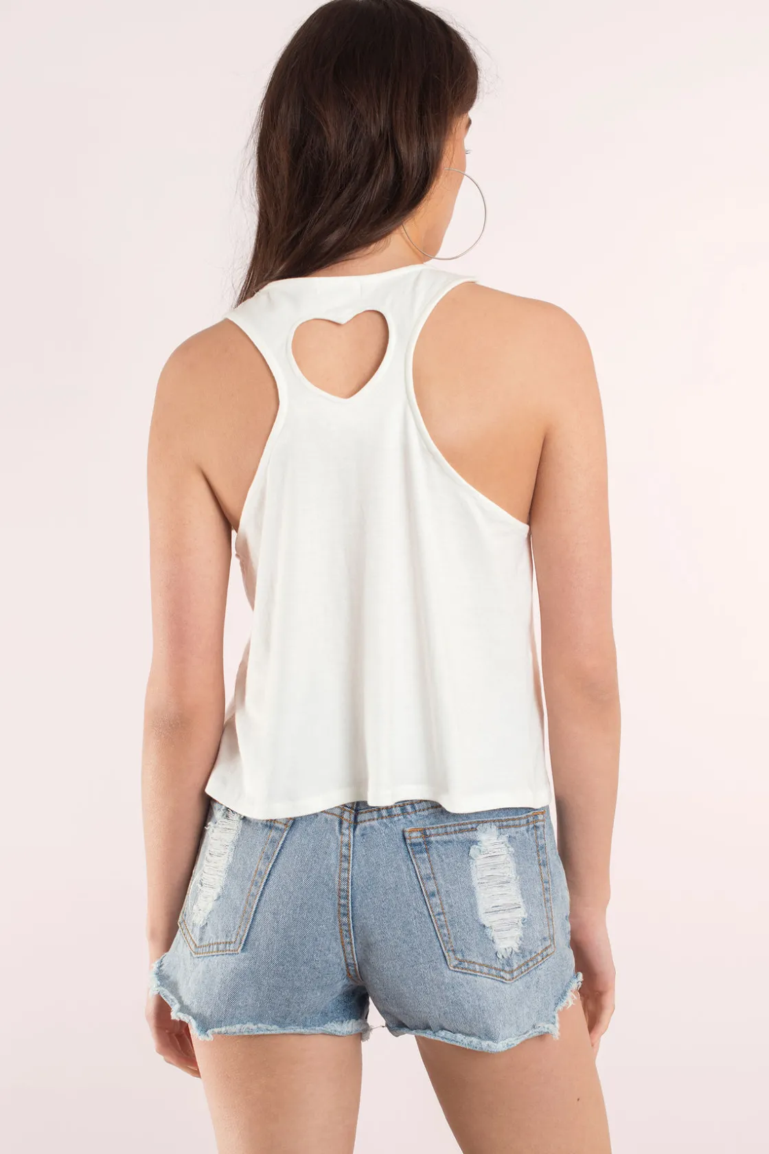 Tobi Cristabel Crop Top - Black