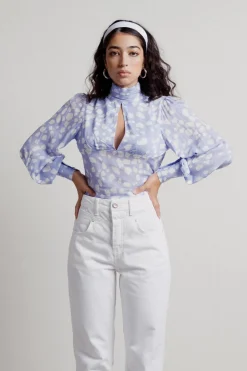 Tobi Crocus Backless Blouse -