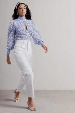 Tobi Crocus Backless Blouse -