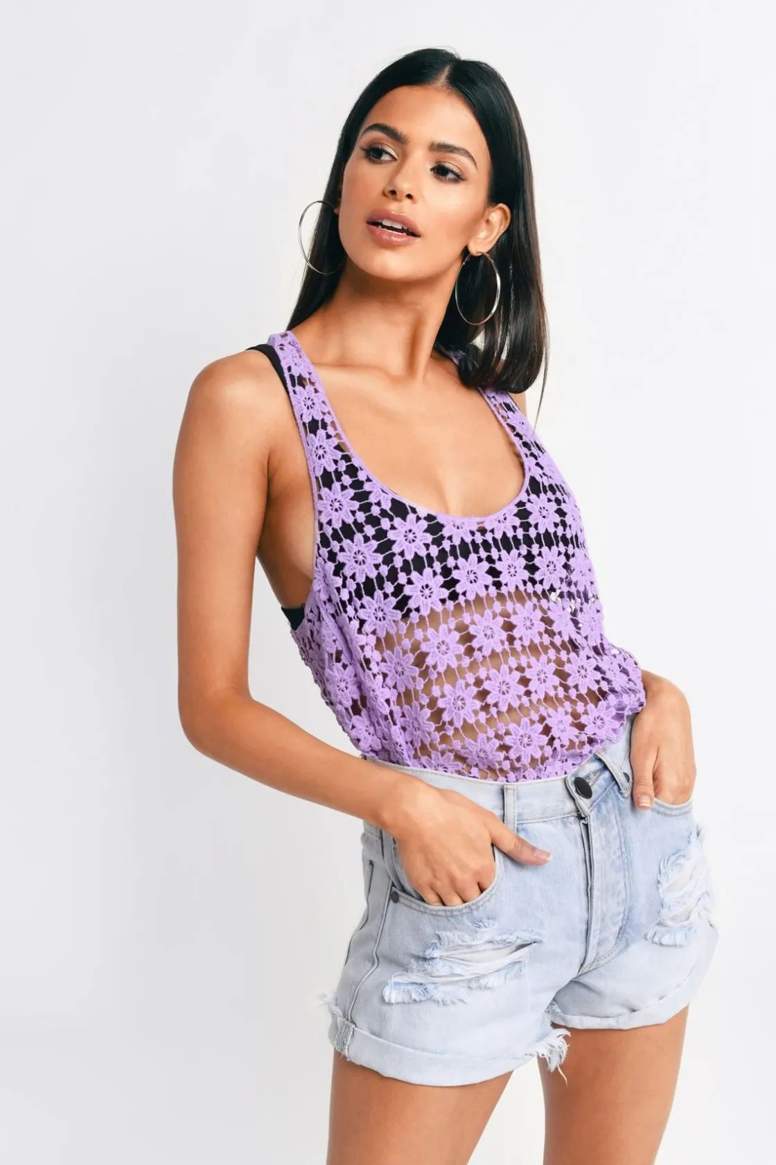 Tobi Crystal Cove Tank Top -