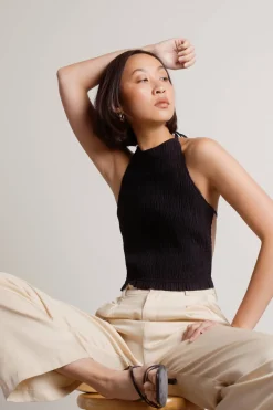 Tobi Curtis Crop Top - Ivory