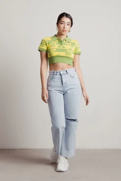 Tobi Cutie Field Crop Top -