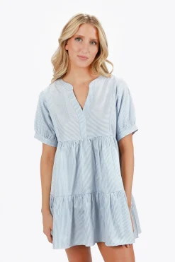 Tobi Czarina Tiered Babydoll Mini Dress -