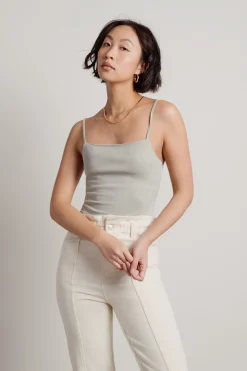 Tobi Days Off Cami Bodysuit - Mauve