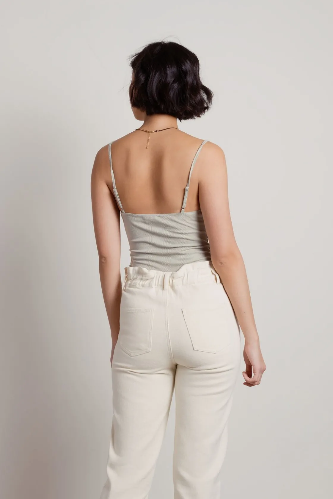 Tobi Days Off Cami Bodysuit - Mauve