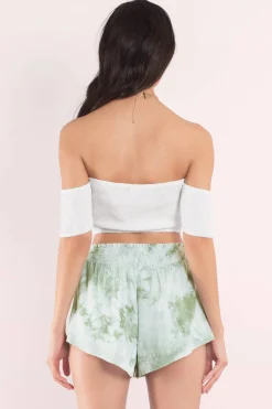 Tobi Deanna Crop Top - Taupe