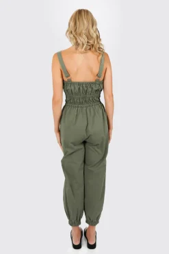 Tobi Deanne Ruched Jumpsuit -