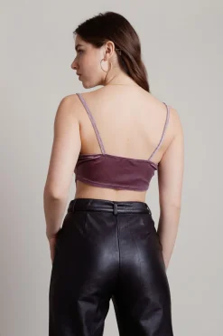 Tobi DeMun Crop Top - Gold