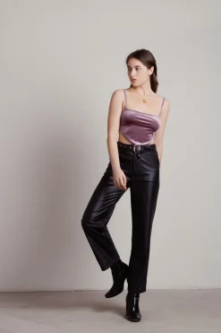Tobi DeMun Crop Top - Gold
