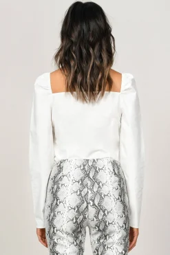 Tobi DESI Puff Sleeve Blouse -