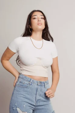 Tobi Dial My Number Corset Top -
