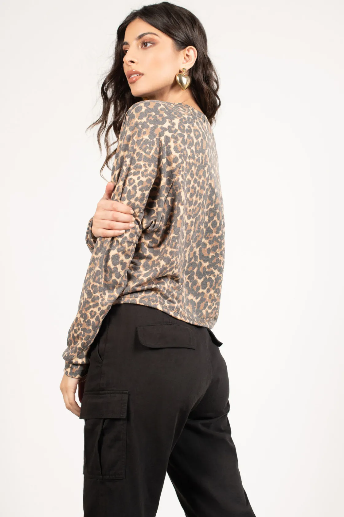 Tobi Diana Print Top -