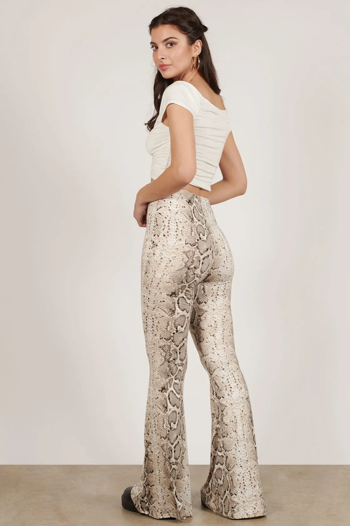 Tobi Disturb The Peace Snake Print Pants -