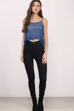 Tobi Don't Speak Crop Top -