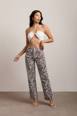 Tobi Down To Miami Crop Top - Pistachio Green