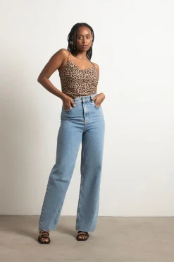 Tobi Drive Me Wild Leopard Print Top -