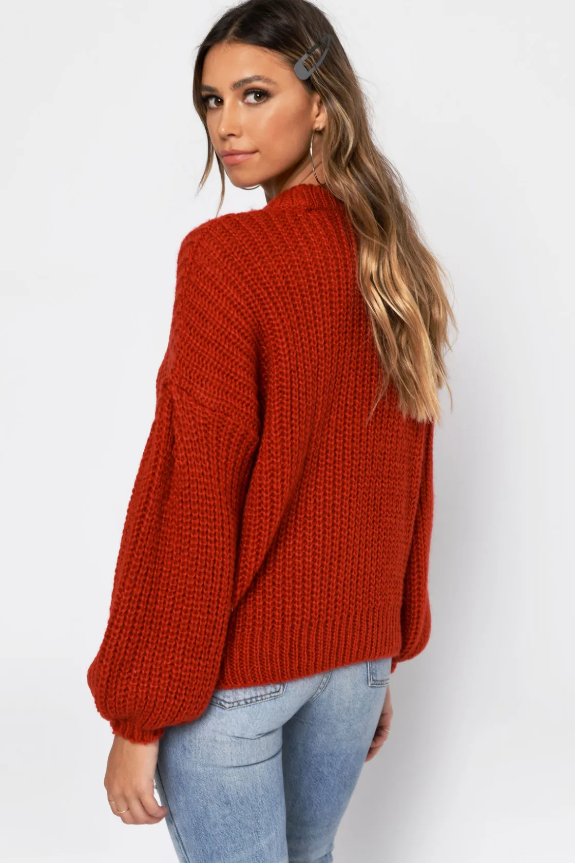 Tobi Drop It Knit Sweater -