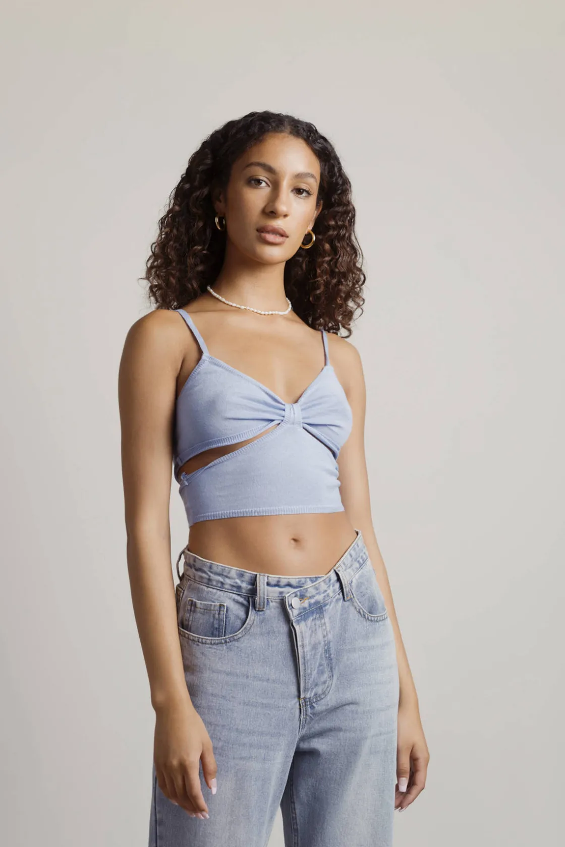 Tobi Ease In Crop Top -