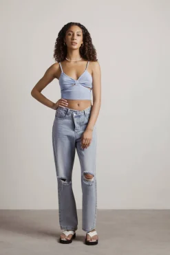 Tobi Ease In Crop Top -