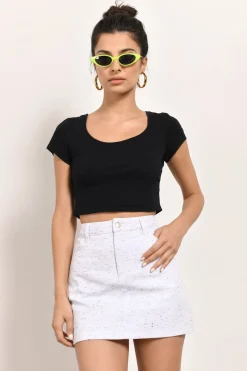 Tobi Eberly High Waist Mini Skirt -
