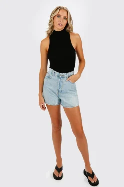 Tobi Edleen Turtleneck Bodysuit - Black