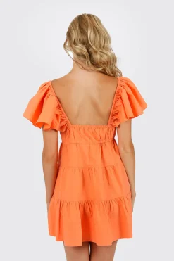 Tobi Eleanora Tiered Babydoll Mini Dress -