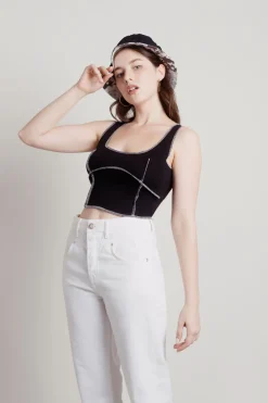 Tobi Elevated Tank Top - Green