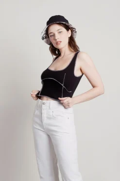 Tobi Elevated Tank Top - Green
